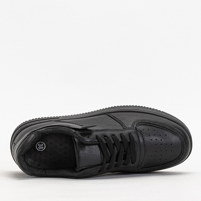 OUTLET Fekete női sportcipő Sney - Lábbeli