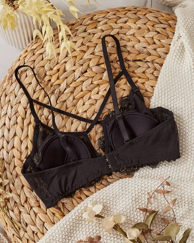 Royalfashion Női melltartó dekoratív pántokkal