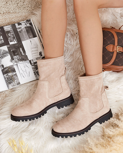 Royalfashion Eco-suede női Gebimma csizma