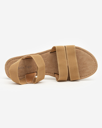 Világosbarna női szandál Stalia - Cipők