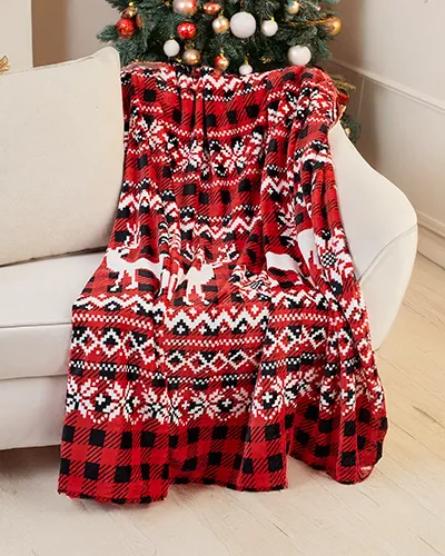 Royalfashion Karácsonyi dobó takaró 160x200