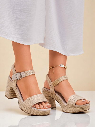 Királyi divat Női juta kötélszandálok Alabama