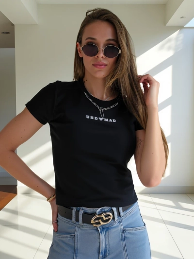 Royalfashion Női Pamut Crop Top