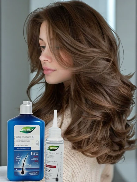 Shumukh 2 az 1-ben sampon és szérum - korpásodás ellen