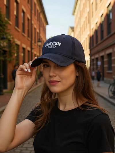 Royalfashion Unisex Baseball Sapka Boston Vibe