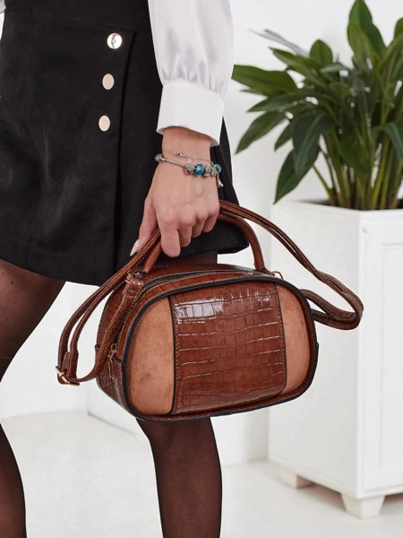 Lunar Space kis női táska lakkozott műbőrből