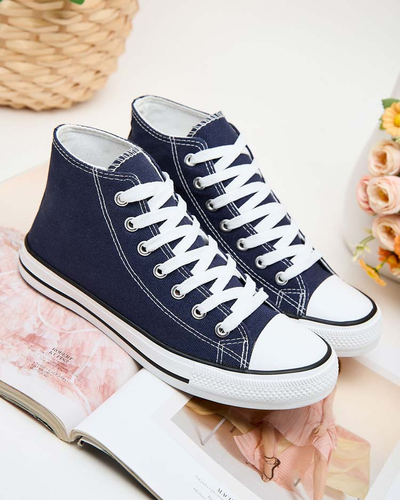 Royalfashion női Tumossa magas tornacipő