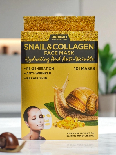 HydraVenus Collagen Snail Mask – intenzív hidratálás és bőrregenerálás