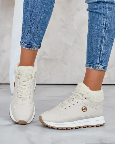 Royalfashion Női szigetelt szőrmés tornacipő Frozit