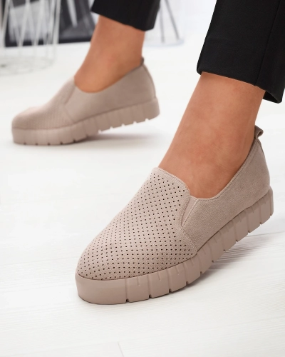 Női áttört púderes slip on tornacipő Cegeti - Lábbeli
