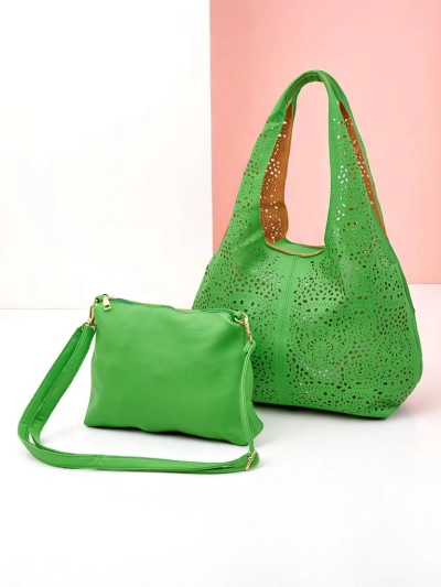 Royalfashion Nagyméretű női csipkés shopper táska Lira Lace