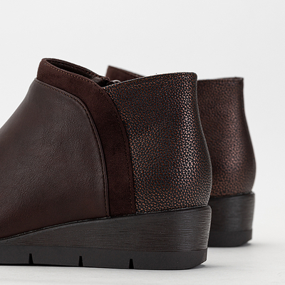 Barna női bokacsizma a Flyvi - Shoes -tól