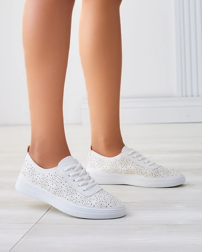 Royalfashion Fűzős női sportcipők nyomattal Fennie