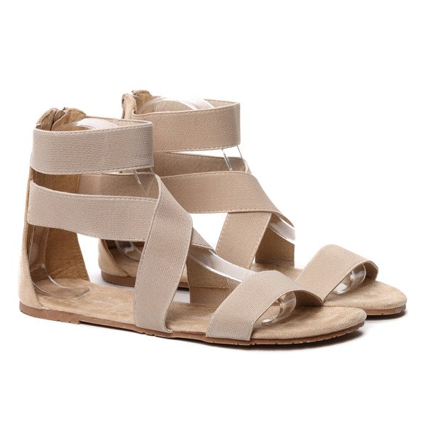 OUTLET Bézs szandál - Lábbeli