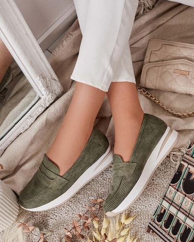 Royalfashion Női alacsony sarkú mokaszin Sirn