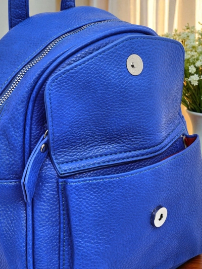 Ariadne Bianco Azzurro RoyalEco női hátizsák Królewska Moda 25x25x10