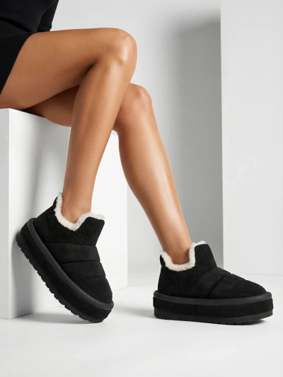 Royalfashion Női Zoeno rövid csizma a'la hócsizma