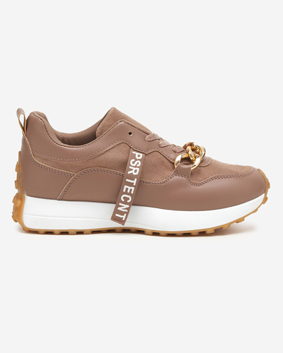 Barna és rózsaszín Arikas női sportcipő - Lábbeli