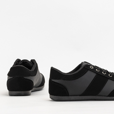 Fekete férfi sportcipő Trizu típusú tornacipő - Lábbeli