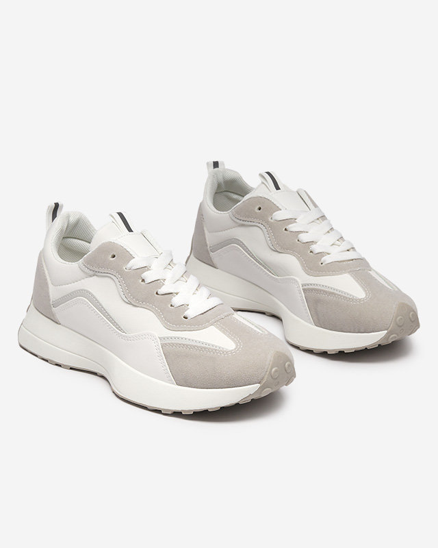 OUTLET Női fehér sportcipő Qsially- Lábbeli