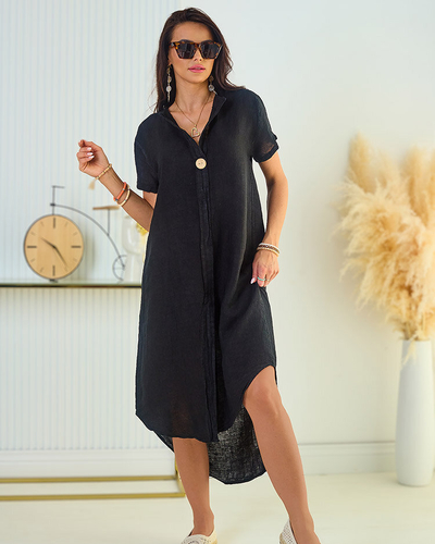 Royalfashion Linen női oversize ruha