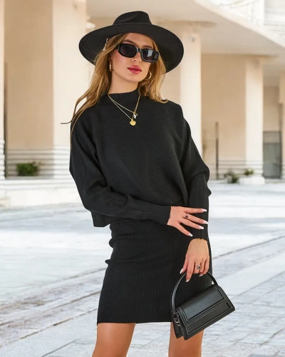 Royalfashion Női szett pulóverrel és ruhával