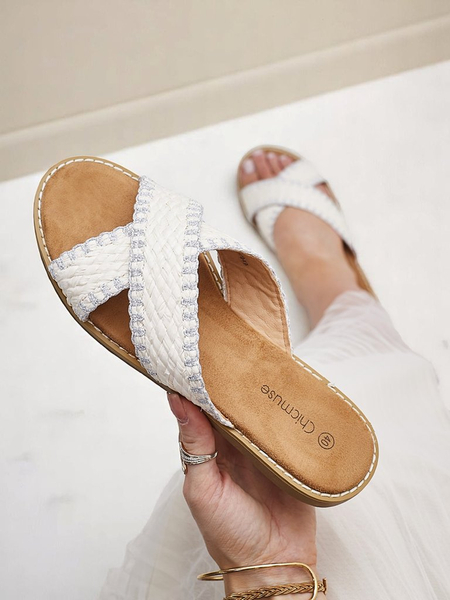 Royalfashion Női szandál fonott pántokkal Bornes