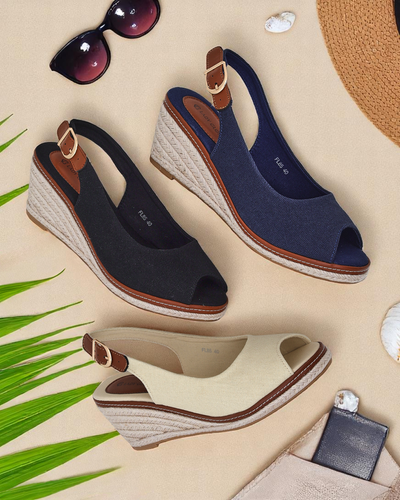 Royalfashion Női wedge szandál, nyitott orrral Tafenis