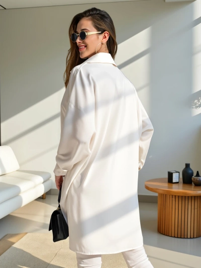 Royalfashion Hosszú női oversize ing