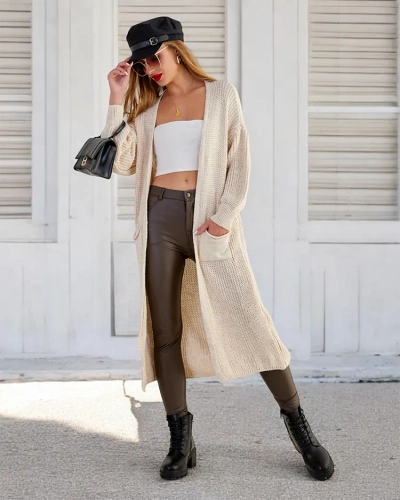 Royalfashion Női kötött ágytakaró pulóver