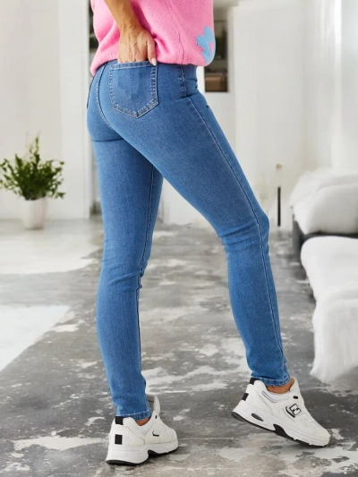 Royalfashion Női tapered pamut farmernadrág