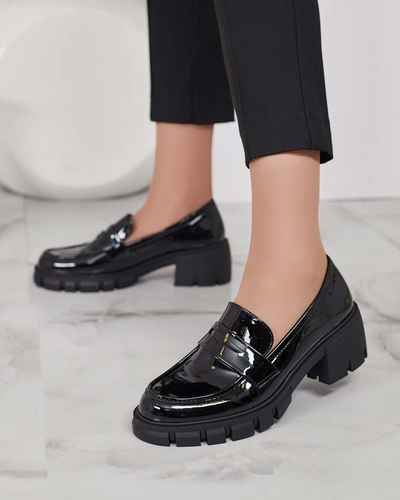 Royalfashion Női mokaszin alacsony posztón Denebel