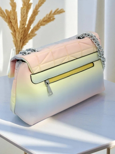 Royalfashion Női kis ombre hatású eco-bőr kézitáska Sophie Rose