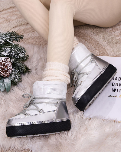 Royalfashion Női fűzős hócsizma Yevnoie