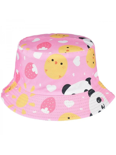 Royalfashion Gyerek Kalap Színes Mintával Bucket