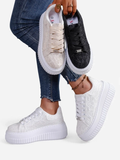Royalfashion Női Sport Sneaker Zsinórral Coronna