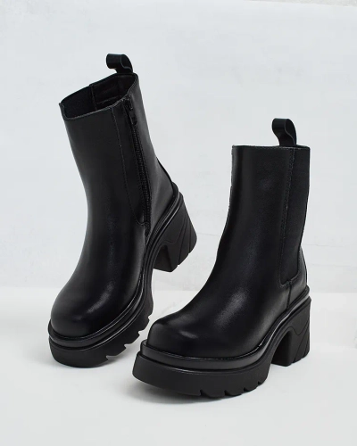 Royalfashion Női platform csizma Fixib