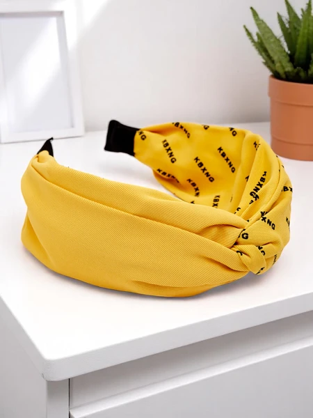 Royalfashion Fonott mintás hajpánt Laras