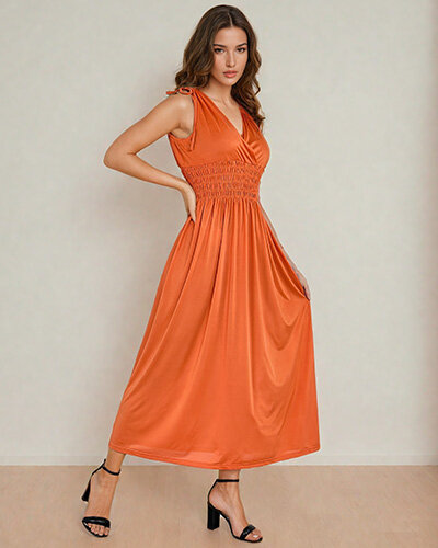 Royalfashion Smooth női midi ruha