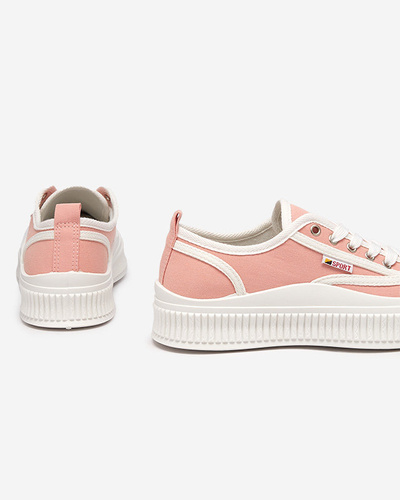 OUTLET Rózsaszín női tornacipő Scola-Shoes