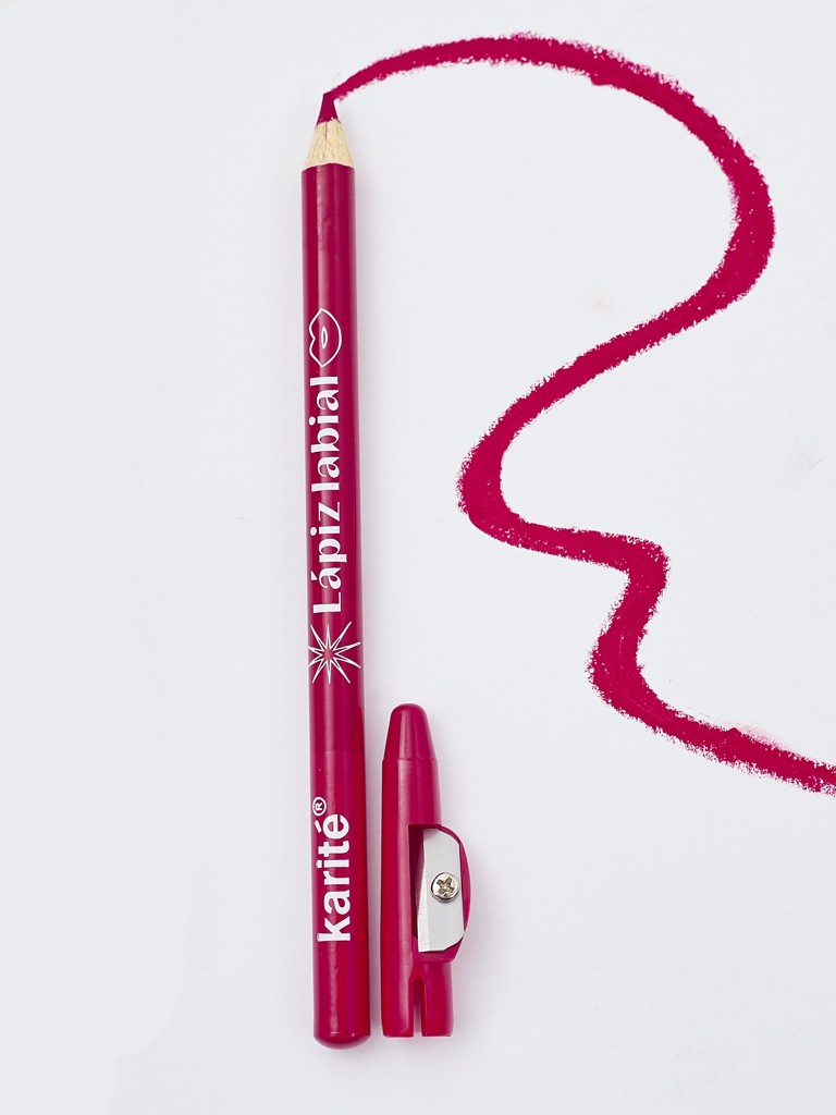 Ajakceruzahegyező, korallvörös színben