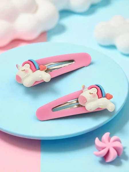 Színes hajcsatok Angelicornia