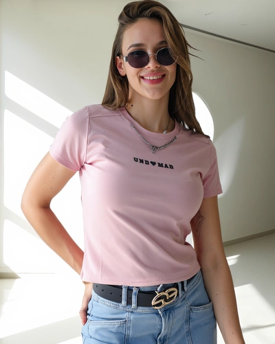 Royalfashion Női Pamut Crop Top