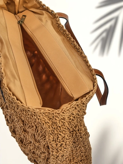 Royalfashion Nagy szalmatáska nőknek Coco Breeze