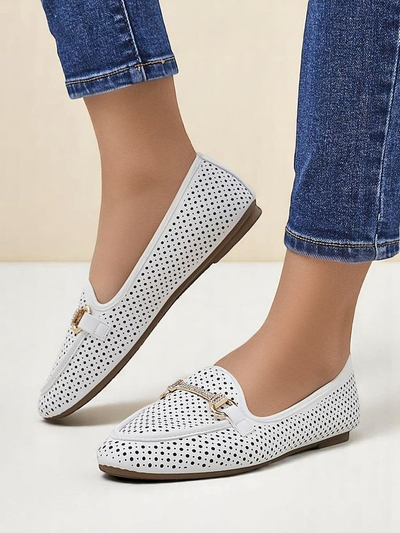 Royalfashion Lyukacsos női loaferek Rafalle