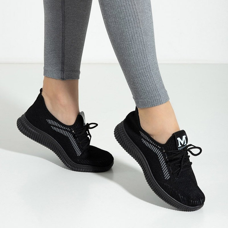 Fekete és szürke női sportcipő Mihr - Lábbeli