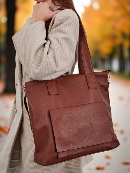 Nagy női műbőr shopper táska Moon Whisper