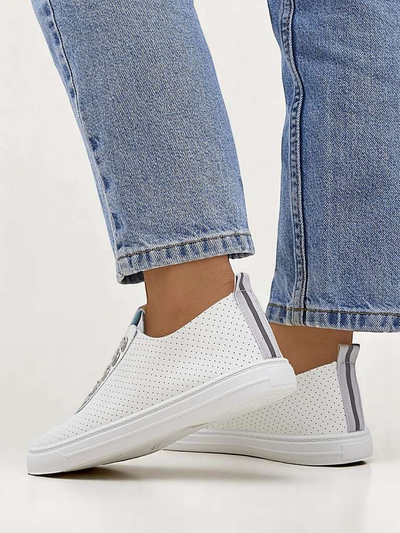 Royalfashion női környezetbarát műbőr tornacipő PureWalk