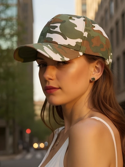 Royalfashion CamoFlex terepmintás baseball sapka