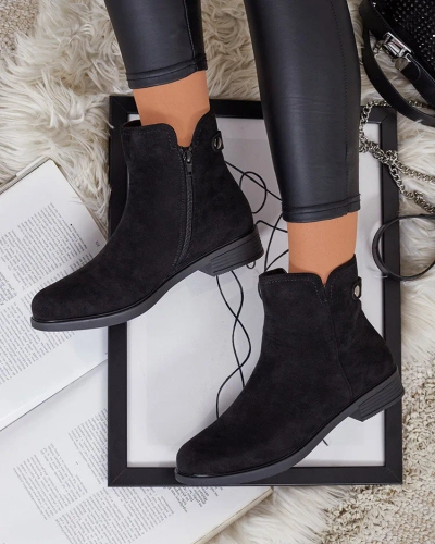 Royalfashion Női eko velúr Dovilla csizma